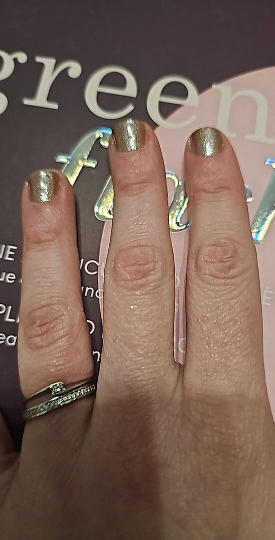 Wunderschönes Marron mit Sparkle