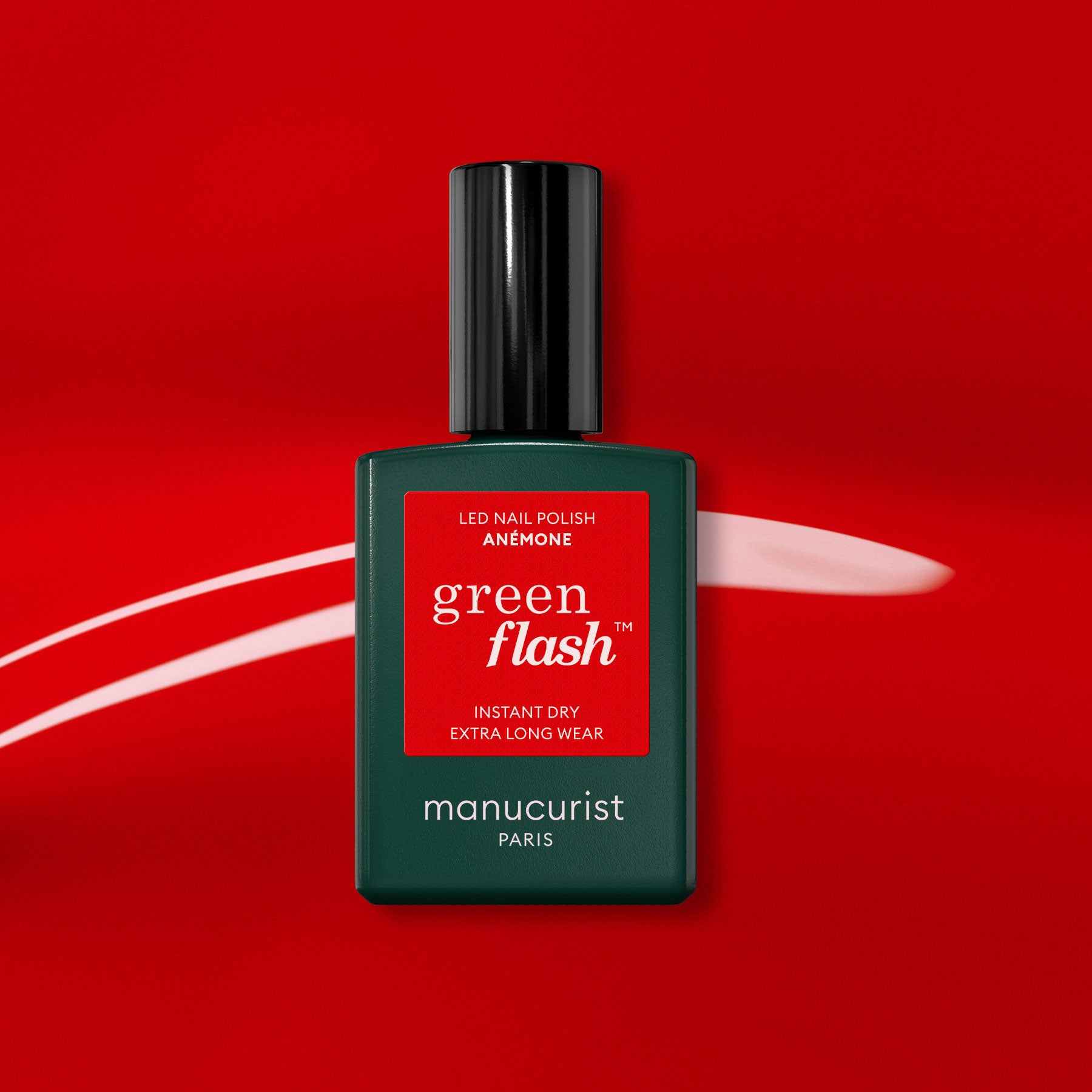 manucurist-an-mone-green-flash-gel-nagellack-knallrot image 1