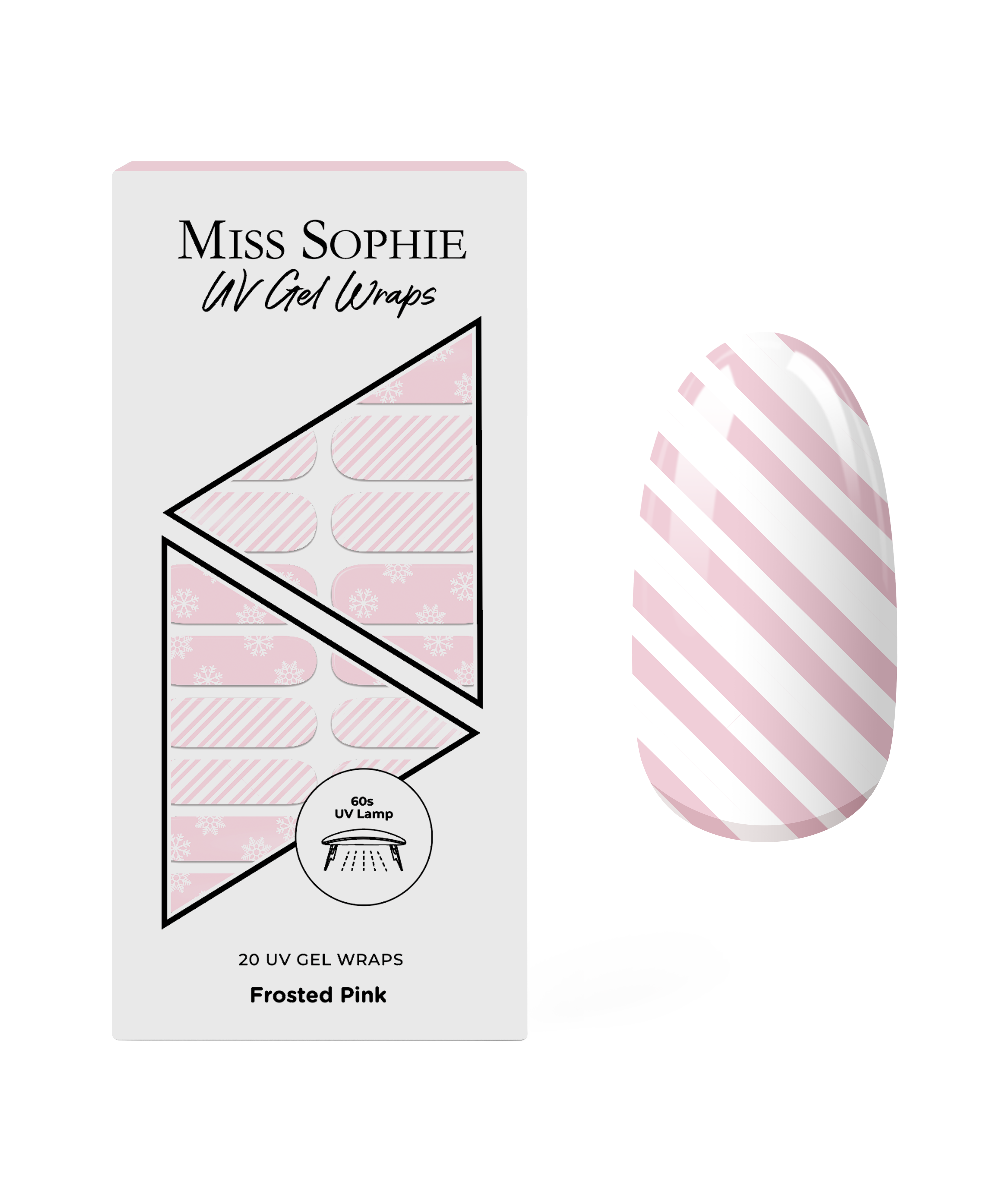 miss-sophie-frosted-pink-uv-gel-nagelfolien-zartrosa-eiskristall image 1