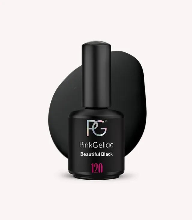 pink-gellac-120-beautiful-black-gel-nagellack-schwarz image 1