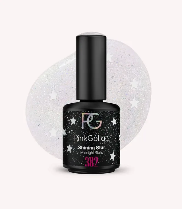 pink-gellac-382-shining-star-gel-nagellack-holografischer-glitzer image 1