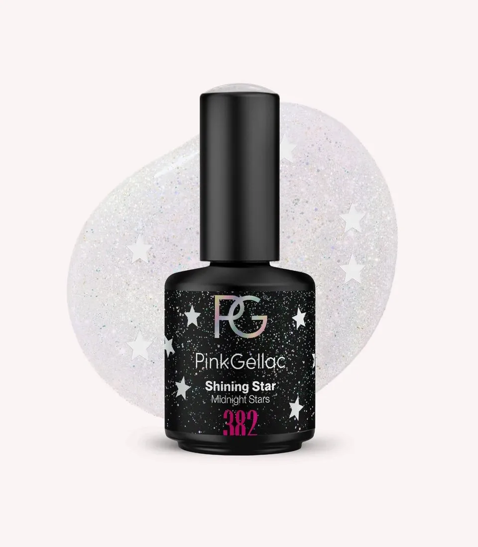 pink-gellac-382-shining-star-gel-nagellack-holografischer-glitzer image 1