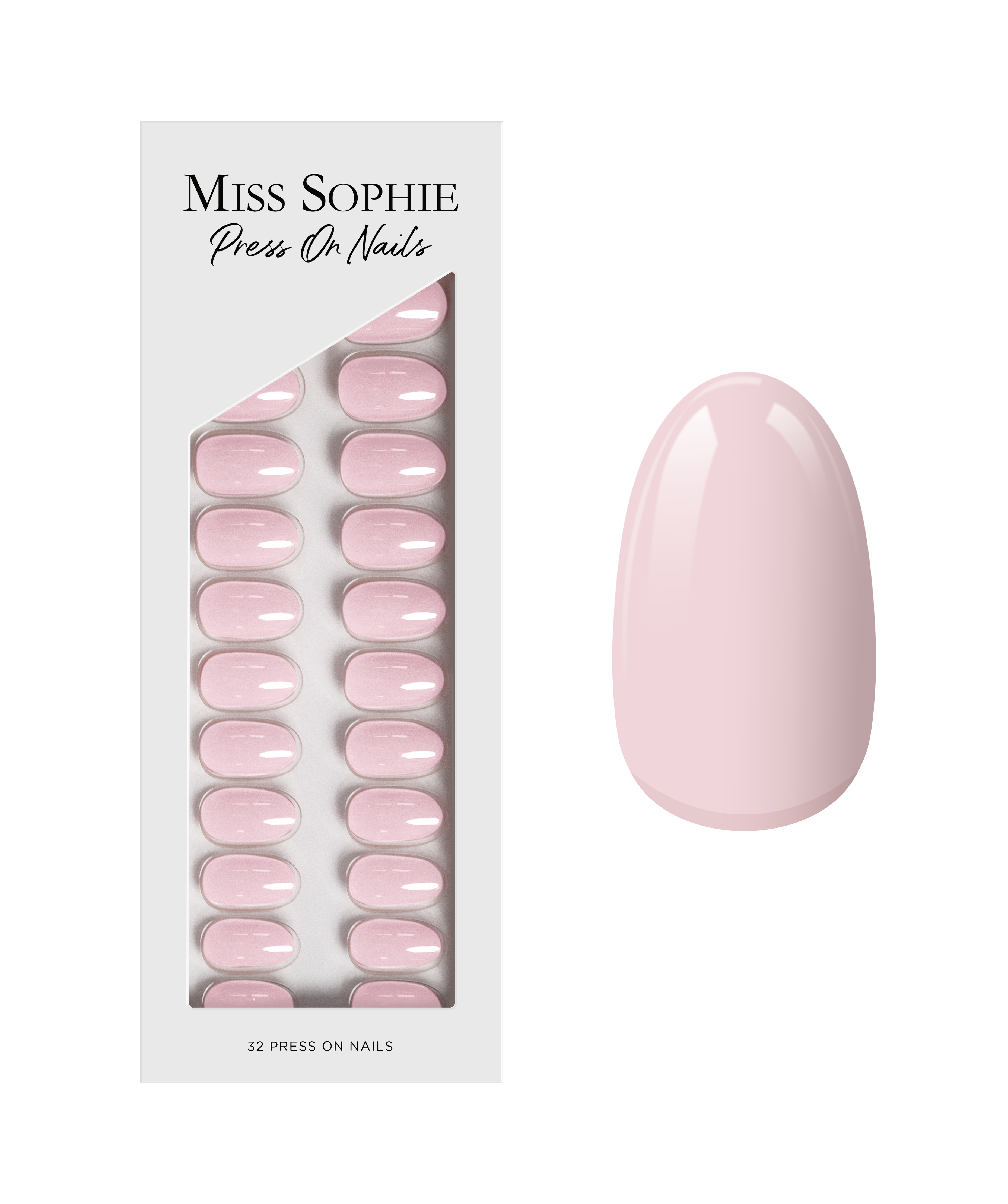 miss-sophie-ever-nude-press-on-nails-short-round image 1