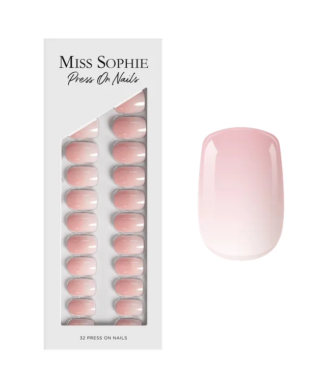 miss-sophie-rose-babyboomer-press-on-nails-short-square image 1