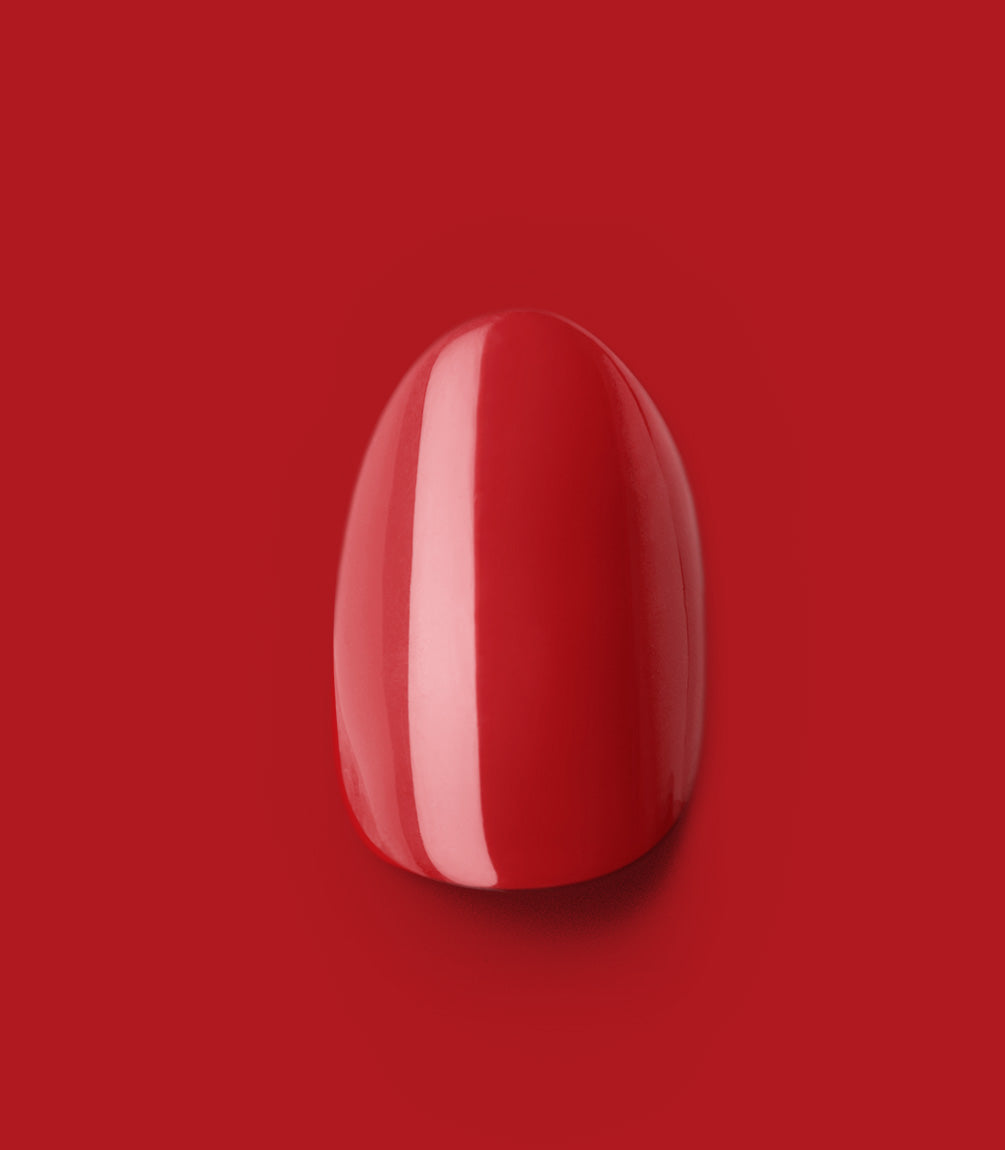 pink-gellac-109-lipstick-red-press-ons-rund-kurz image 2
