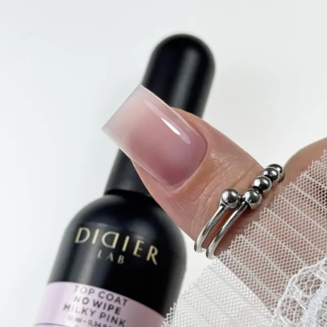 didier-lab-uv-top-coat-no-wipe-milky-pink-10ml image 1