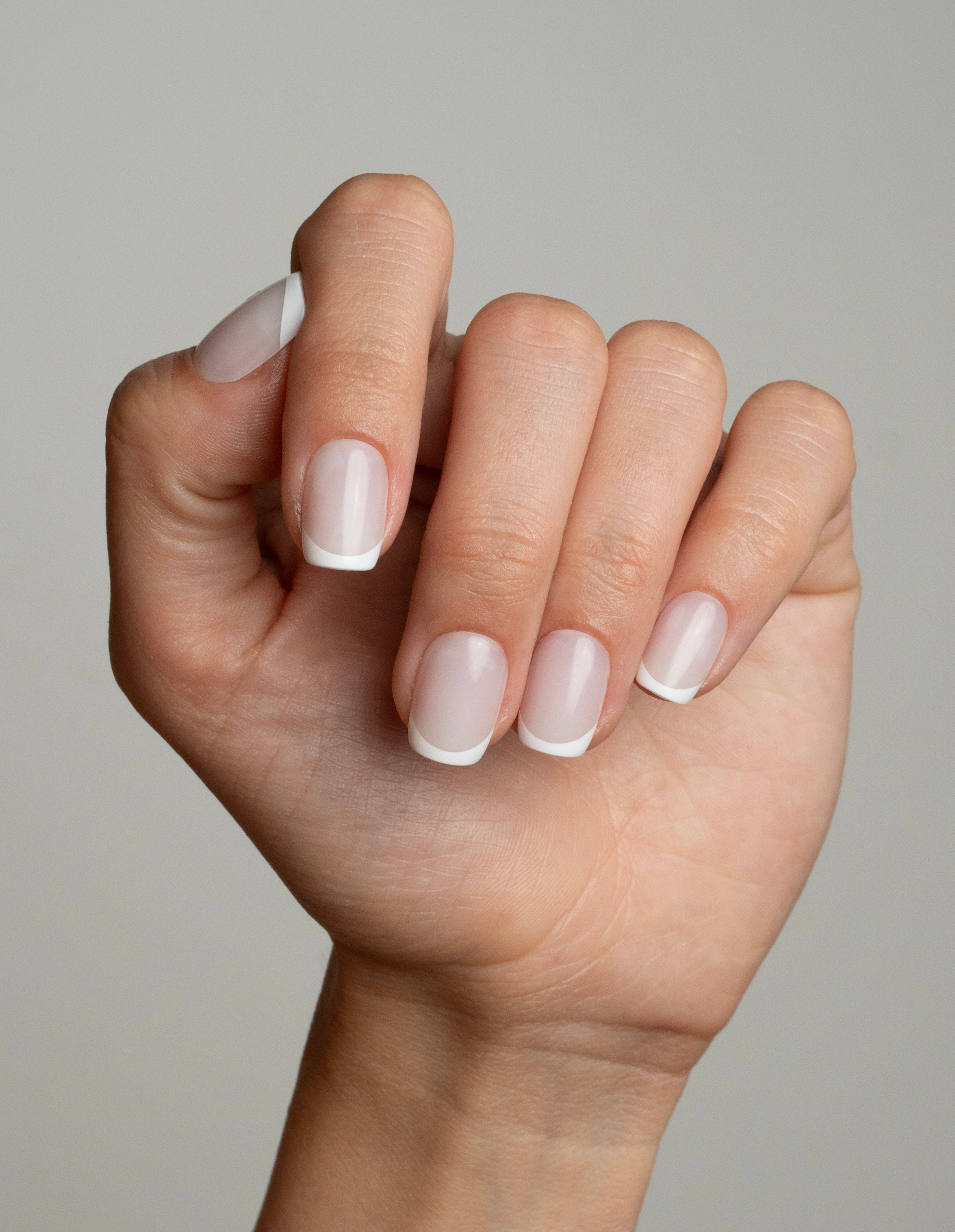miss-sophie-milky-french-press-on-nails-short-square image 2