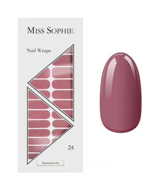 miss-sophie-rosewood-love-nail-wraps-in-warmem-rosenholz image 1