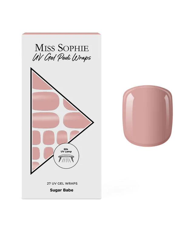 miss-sophie-sugar-babe-uv-pedicure-uv-gel-nagelfolien-f-r-fu-n-gel-in-nude image 1