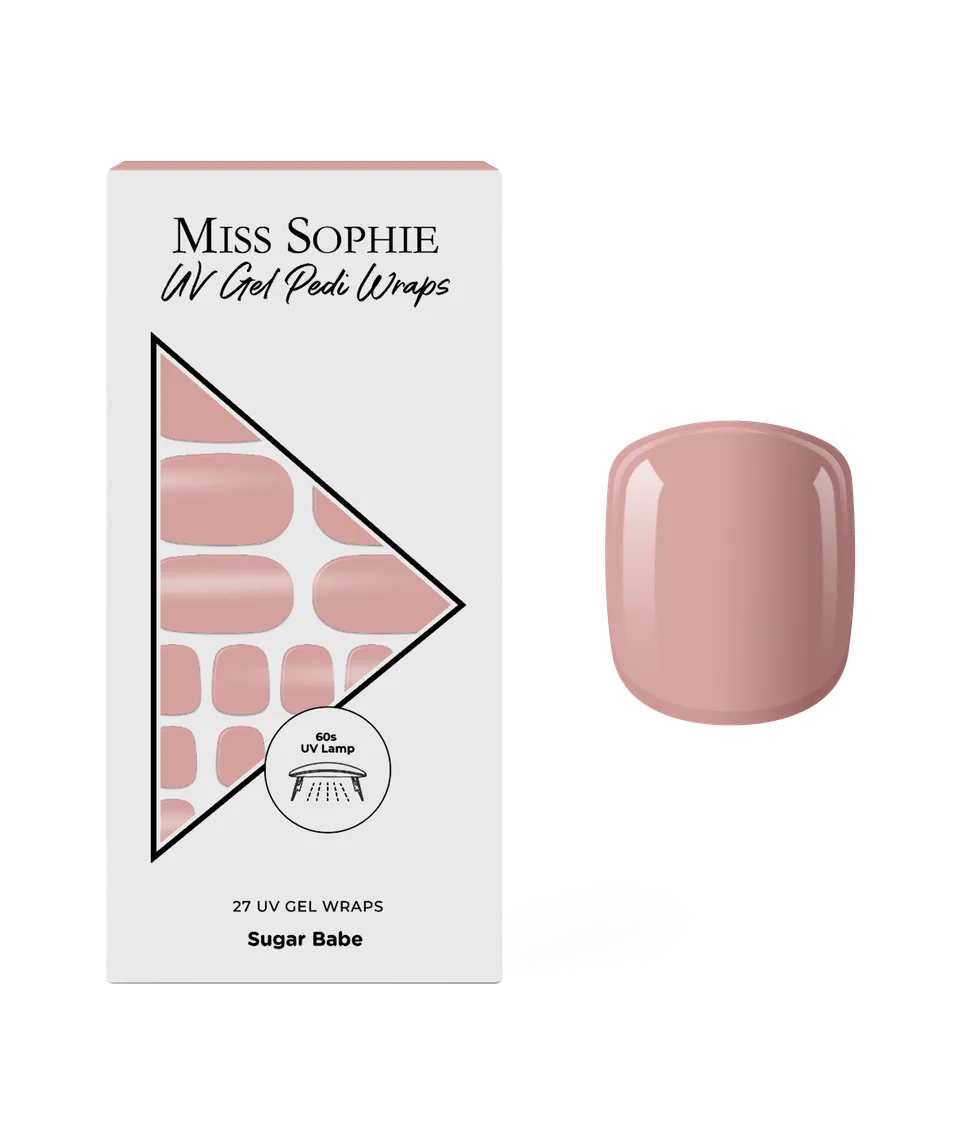 miss-sophie-sugar-babe-uv-pedicure-uv-gel-nagelfolien-f-r-fu-n-gel-in-nude image 1
