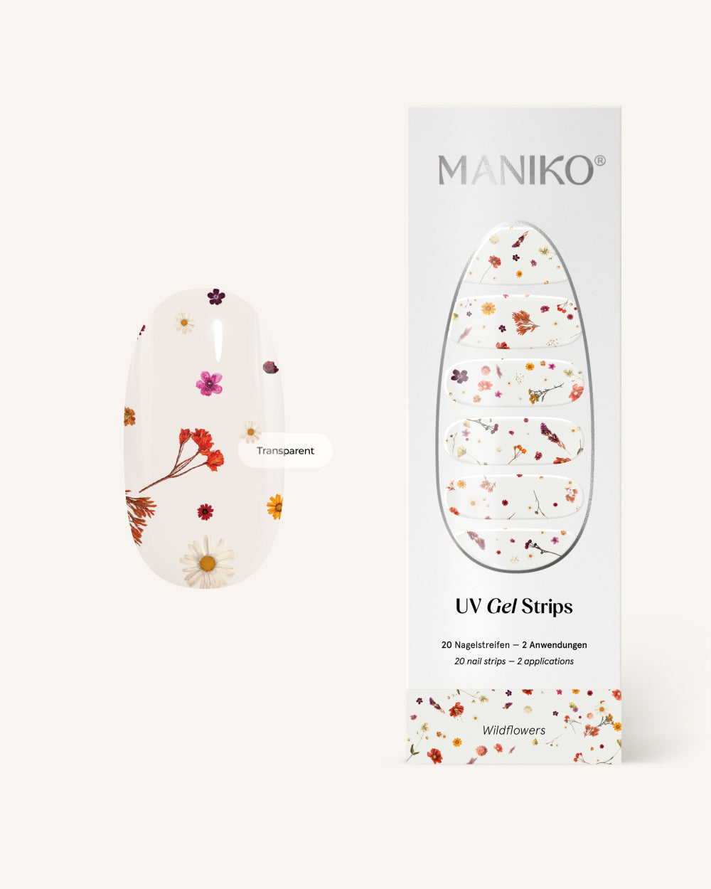 maniko-wildflowers-uv-uv-gel-strips-manik-re-semi-transparent image 1
