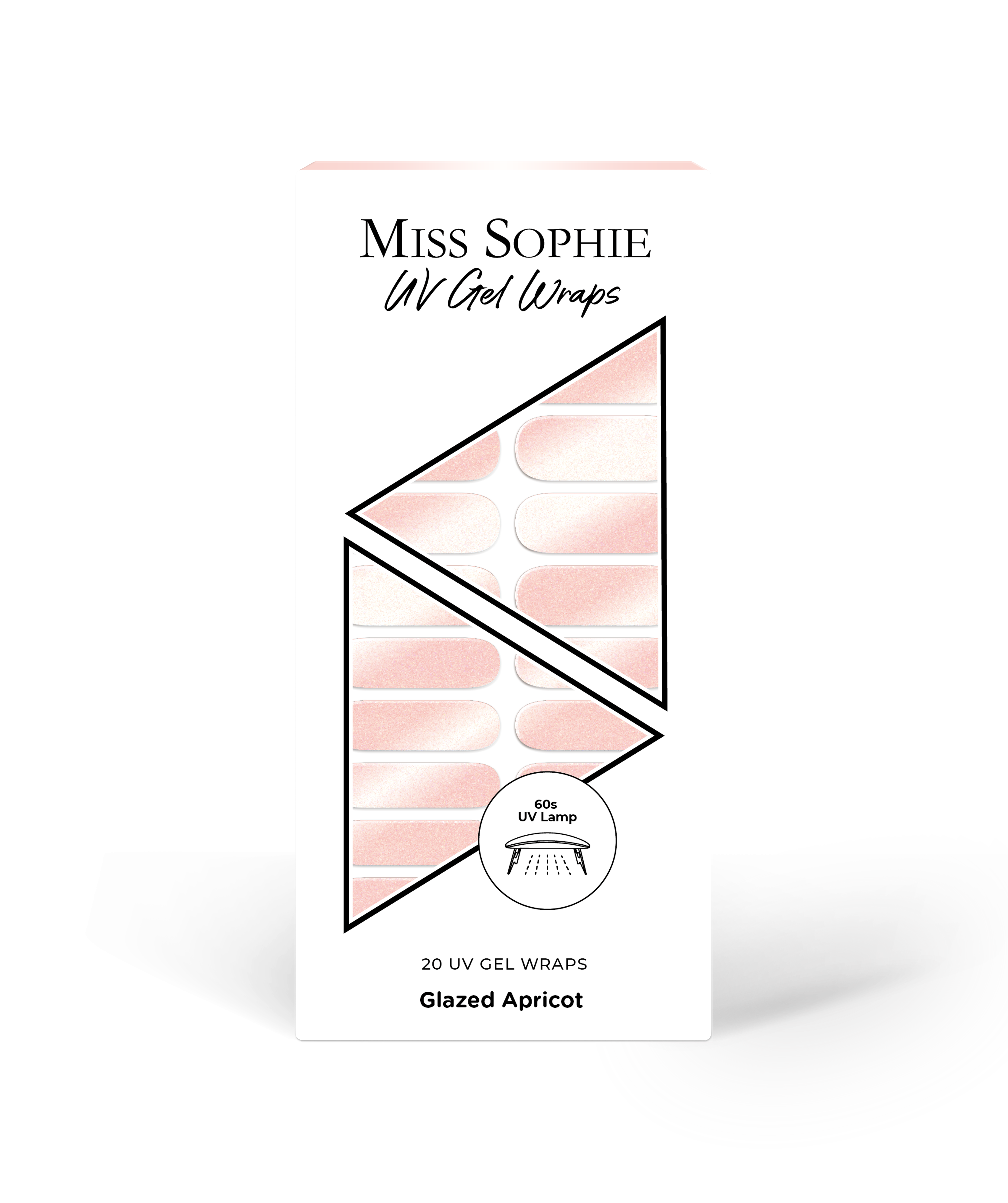 miss-sophie-glazed-apricot-uv-gel-wraps image 1