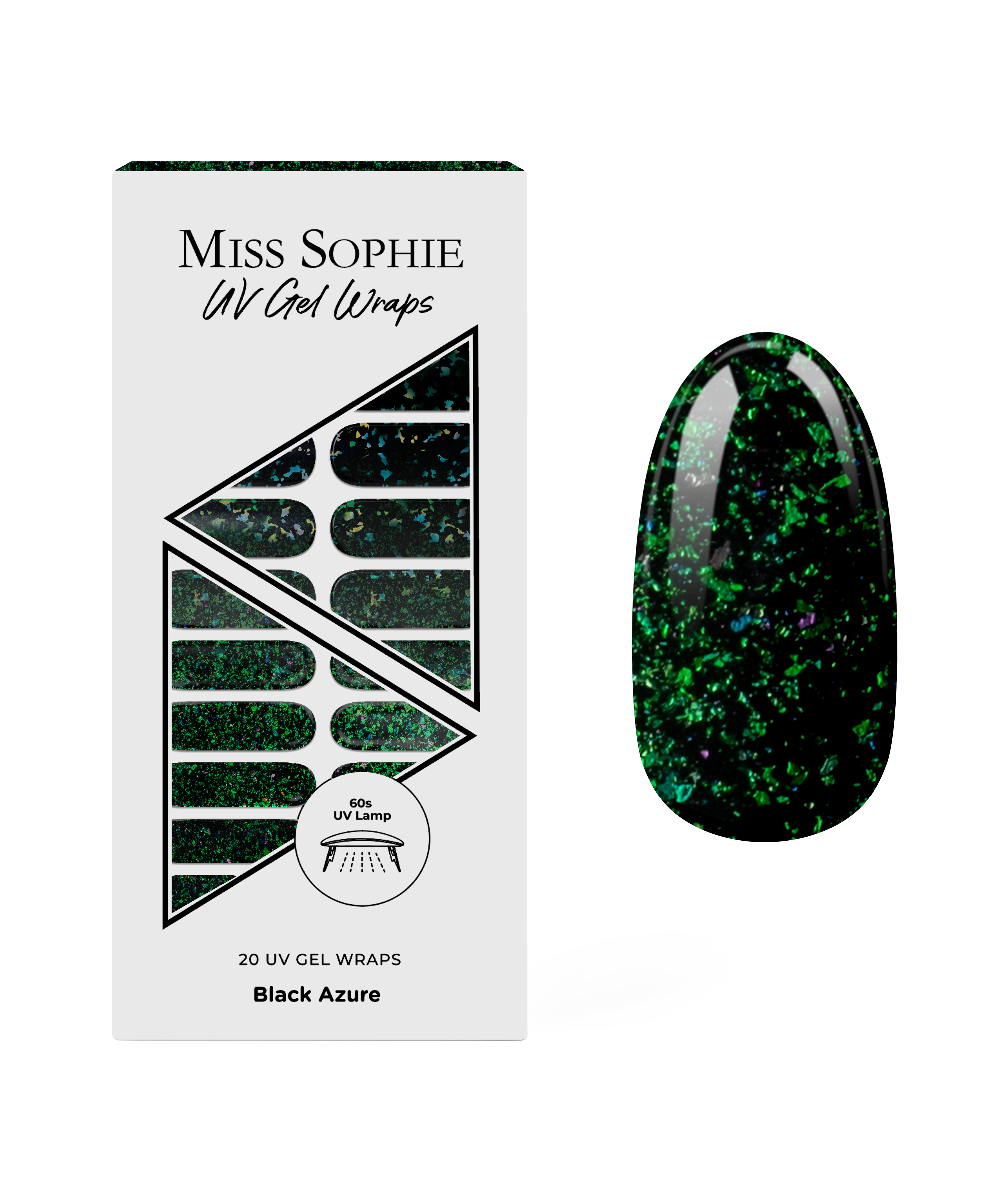 miss-sophie-black-azure-uv-gel-wraps image 1
