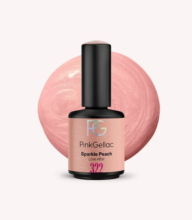 pink-gellac-322-sparkle-peach-gel-nagellack-pfirsich-orange-perlglanz image 1