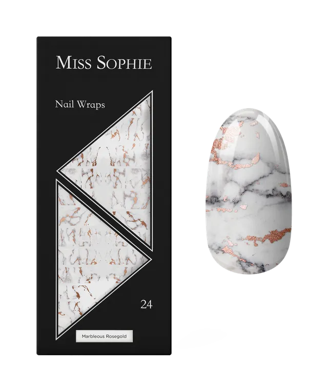 miss-sophie-marbleous-rosegold-nagelfolien image 1