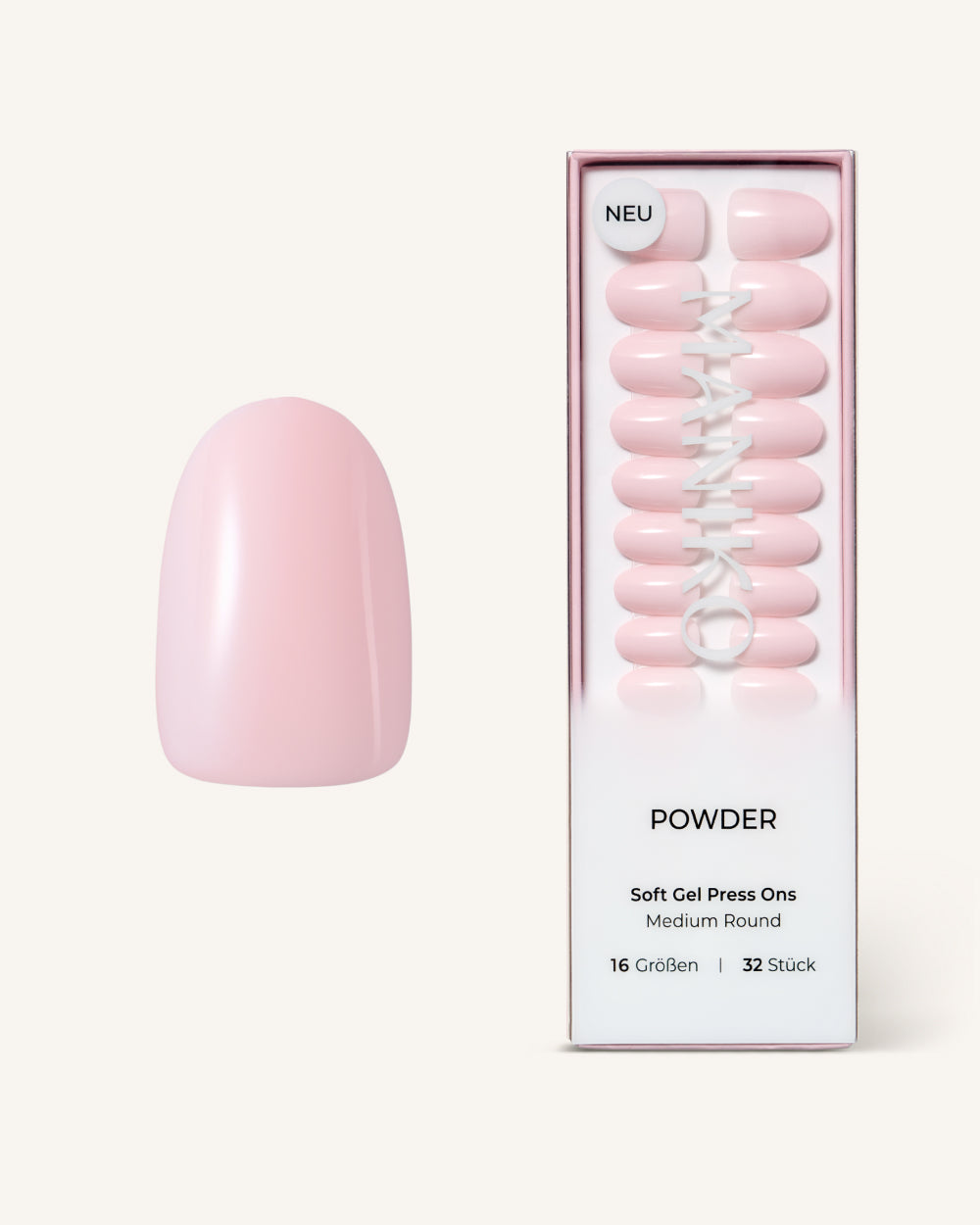 maniko-powder-soft-gel-press-ons-medium-round image 1