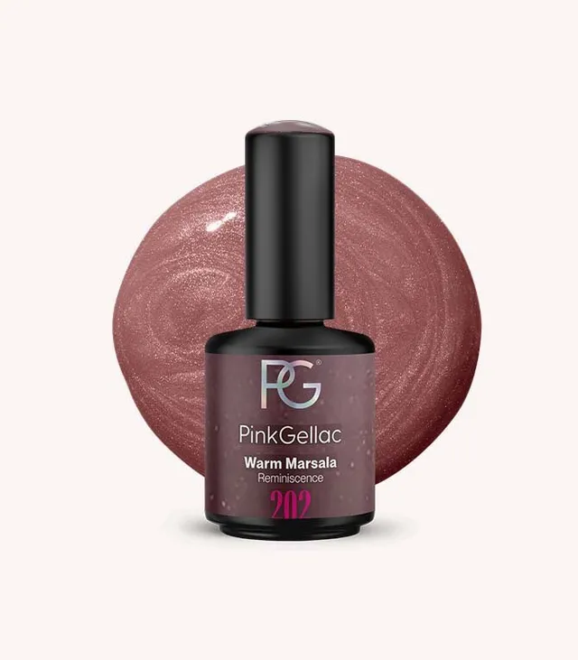 pink-gellac-202-warm-marsala-gel-nagellack-braun-mit-schimmer image 1