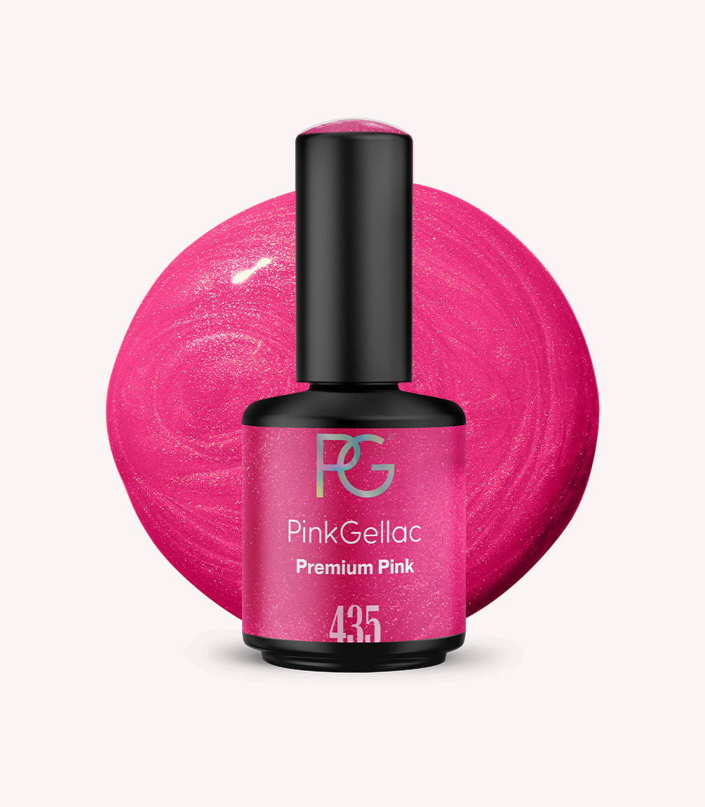 pink-gellac-435-premium-pink-gel-nagellack-magenta-gold image 1