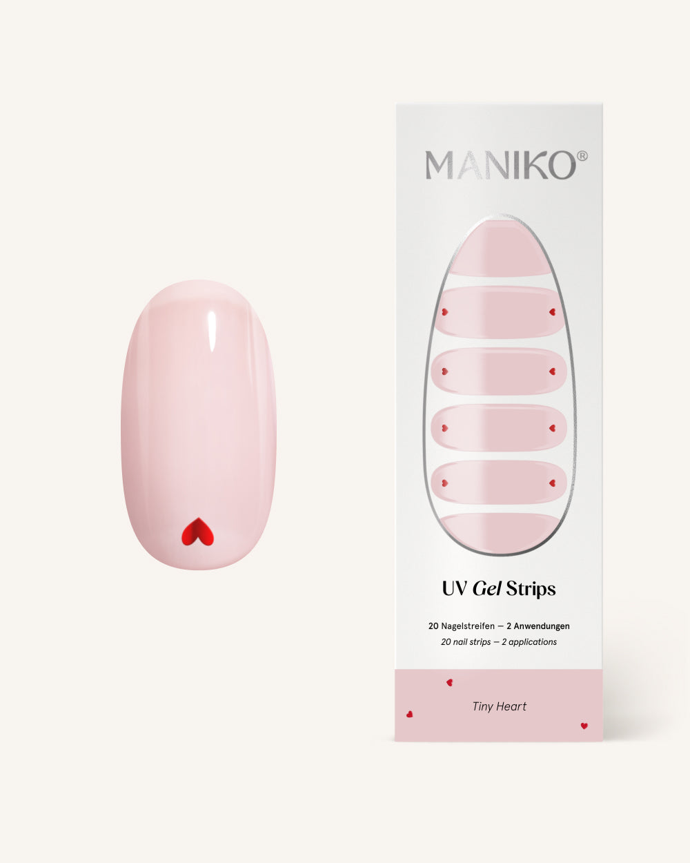 maniko-tiny-hearts-uv-gel-strips image 1