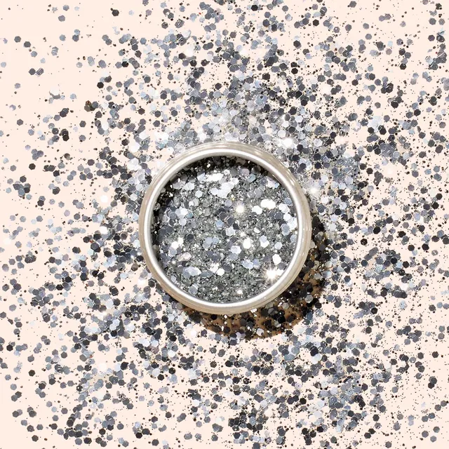 manucurist-biologisch-abbaubare-pailletten-silver-nail-art-glitzer image 1