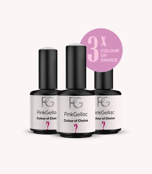 pink-gellac-set-mit-3-gel-nagellack-farben-frei-w-hlbar image 1