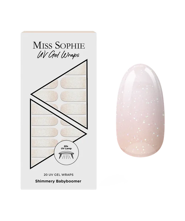 miss-sophie-shimmery-babyboomer-uv-gel-wraps-ros-wei-schimmer image 1