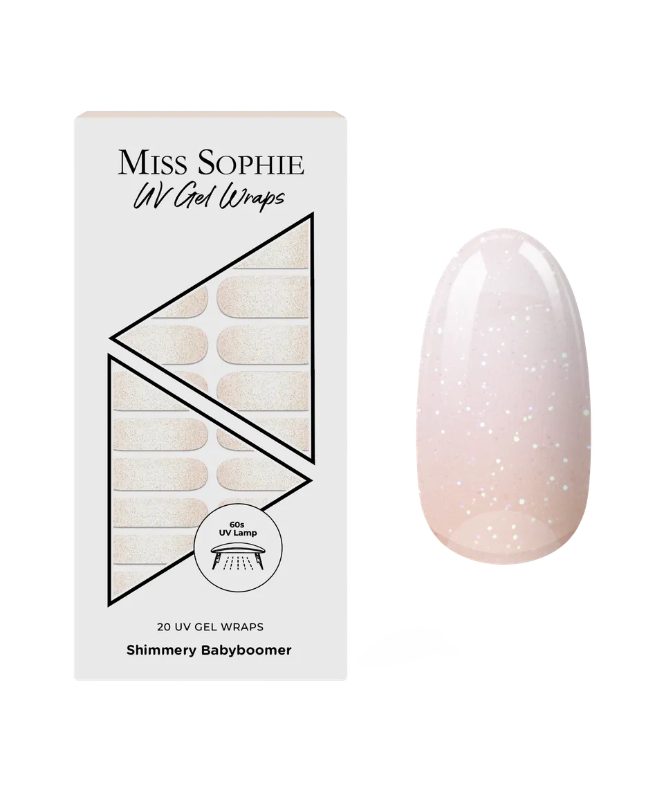 miss-sophie-shimmery-babyboomer-uv-gel-wraps-ros-wei-schimmer image 1