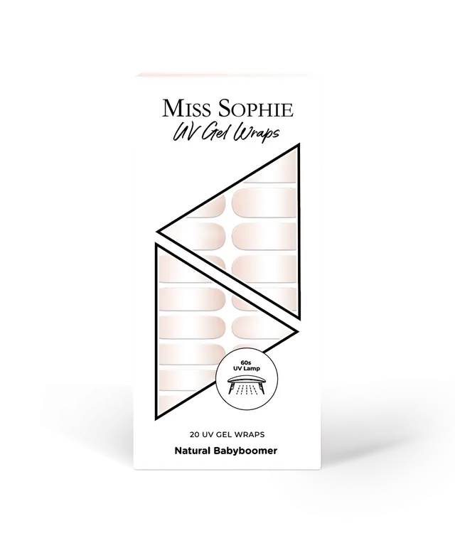 miss-sophie-natural-babyboomer-uv-uv-gel-wraps-nude image 1