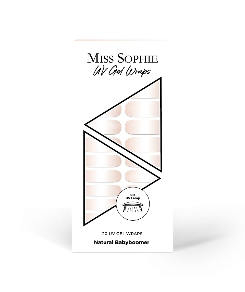 miss-sophie-natural-babyboomer-uv-uv-gel-wraps-nude image 1