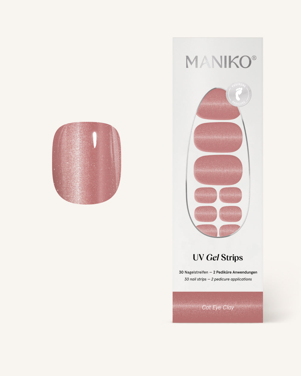 maniko-cat-eye-clay-uv-pedi-gel-strips image 1