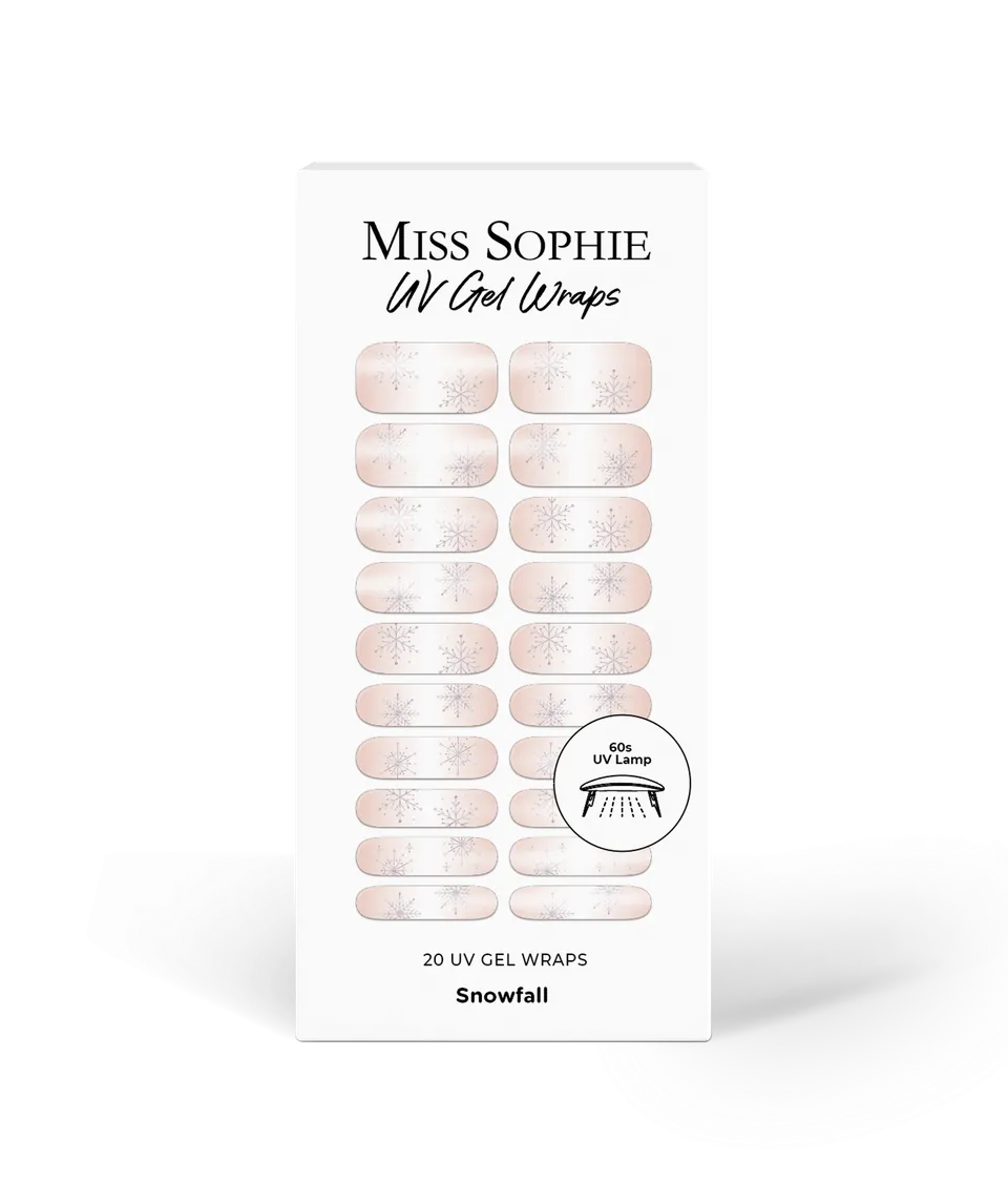 miss-sophie-snowfall-uv-gel-wraps image 1