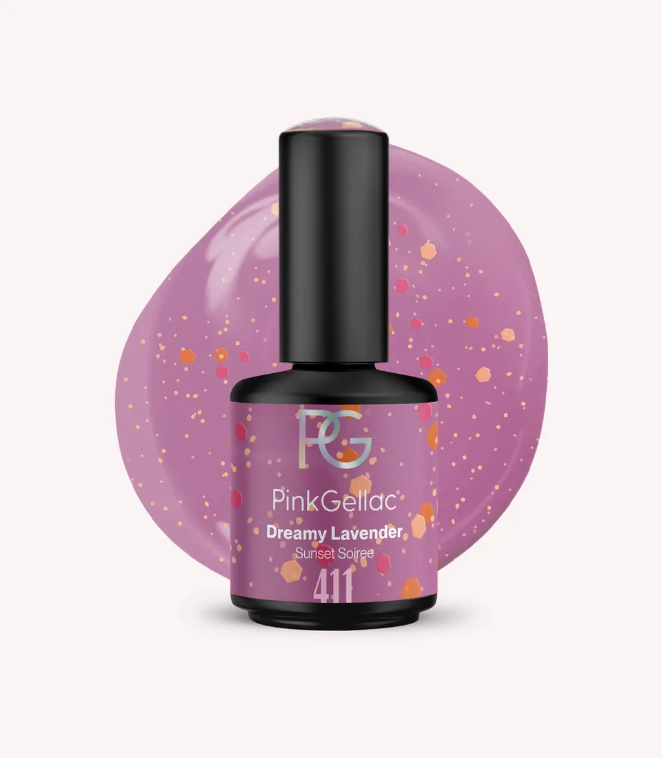 pink-gellac-411-dreamy-lavender-gel-nagellack-konfetti image 1