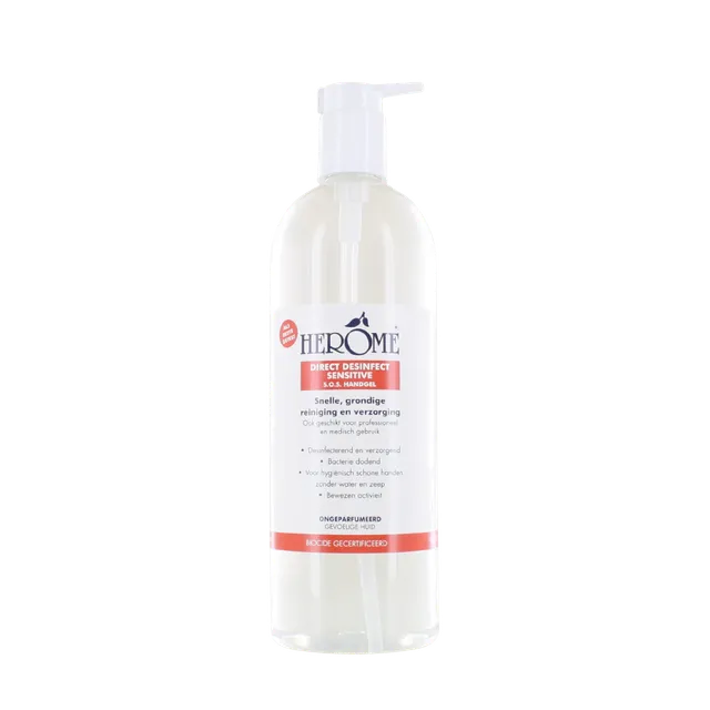 her-me-direct-disinfect-sensitive-handgel-literflasche-mit-pumpe-1000-ml image 1