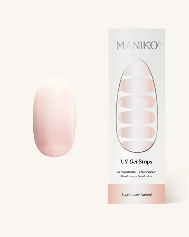 maniko-natural-babyboomer-uv-gel-strips image 1