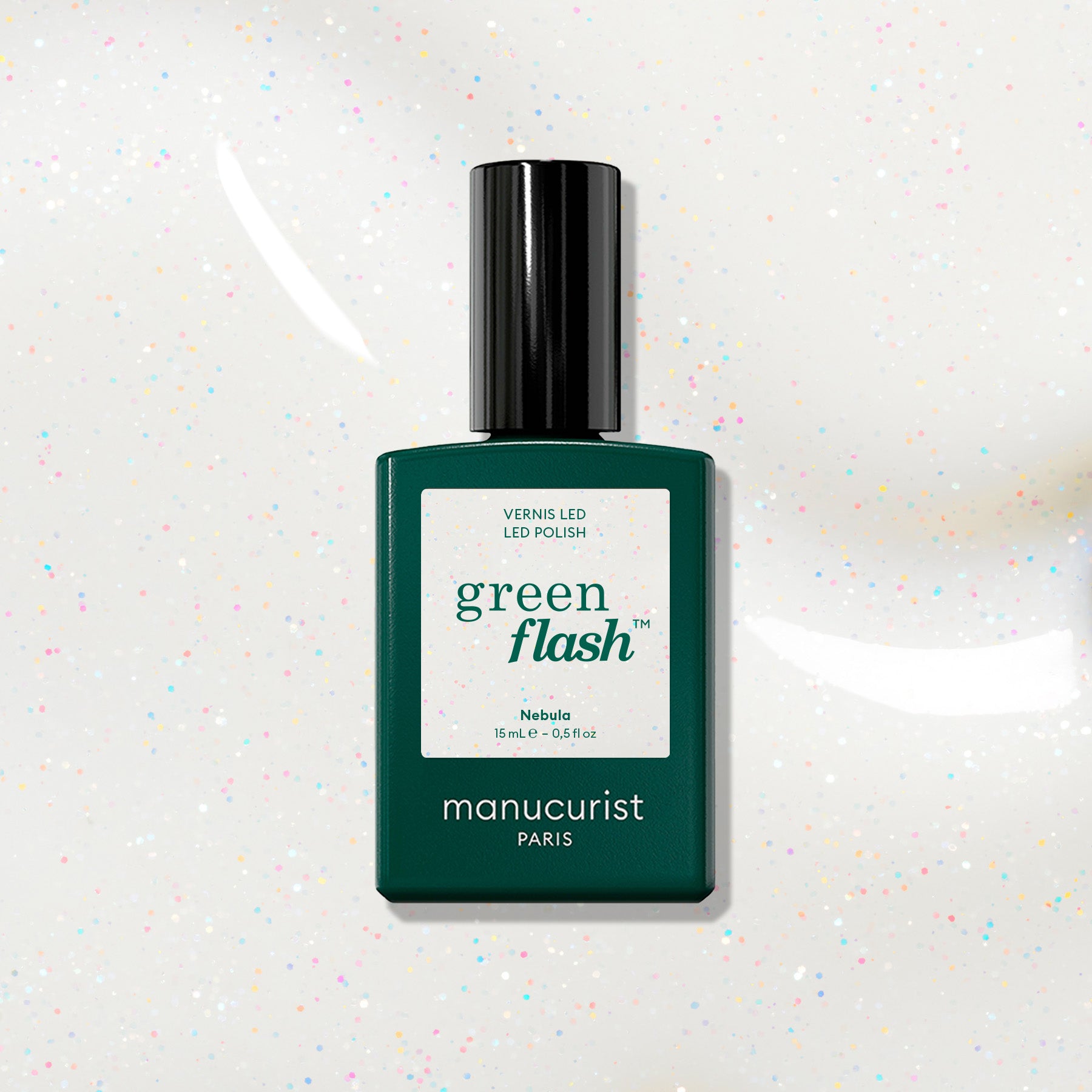 manucurist-green-flash-led-nagellack-nebula-holografisch-milchwei image 1