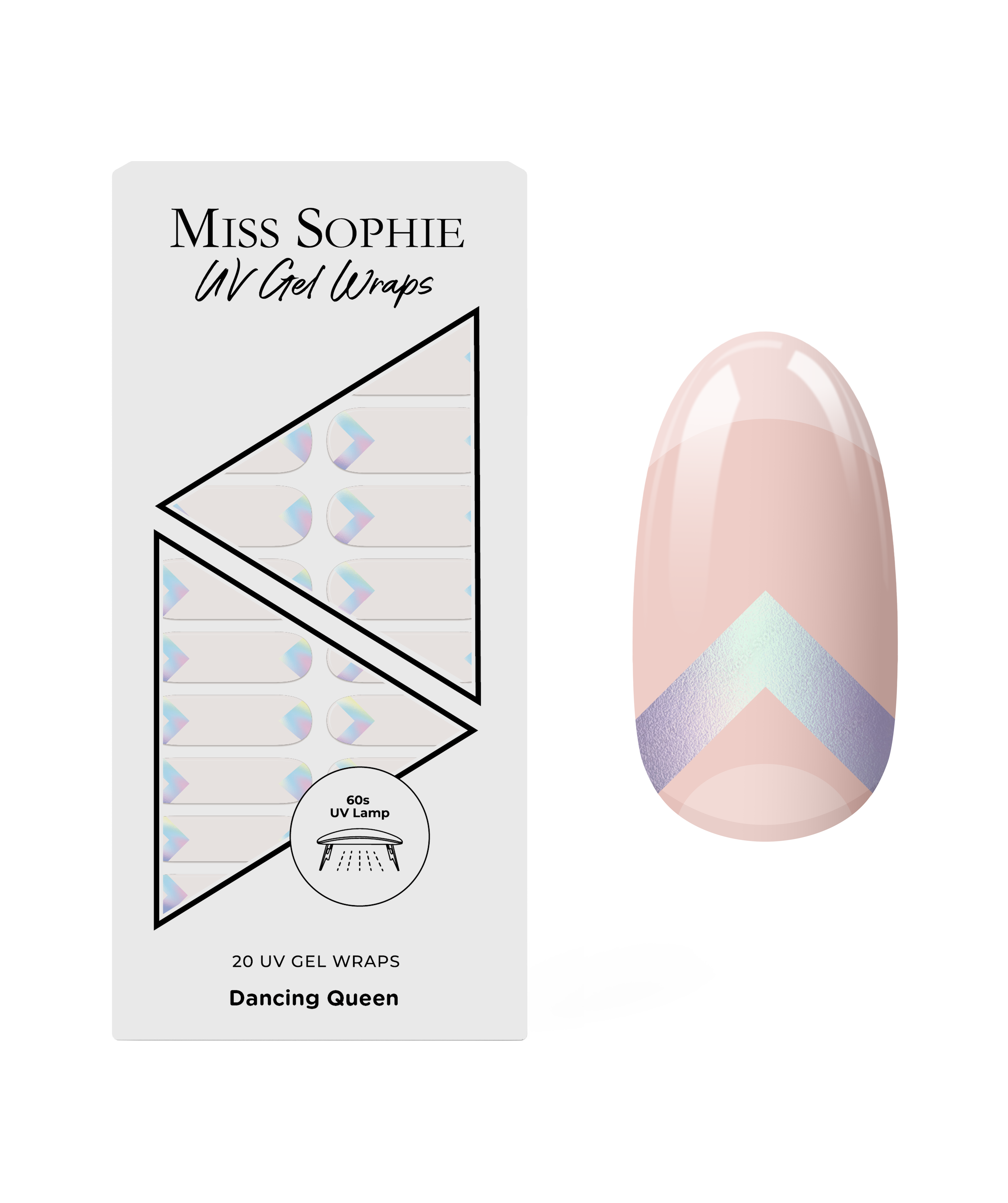 miss-sophie-dancing-queen-uv-gel-wraps-holografisch image 1