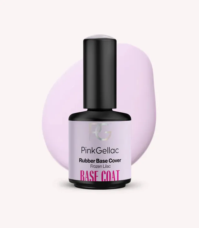 pink-gellac-rubber-base-cover-frozen-lilac-basecoat image 1