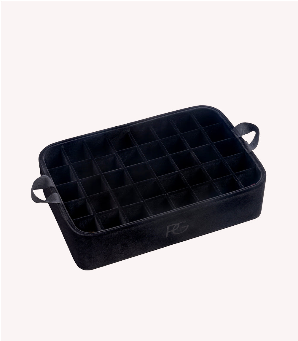 pink-gellac-premium-koffer-organizer-f-r-40-gel-lacke-samt-einlage image 1