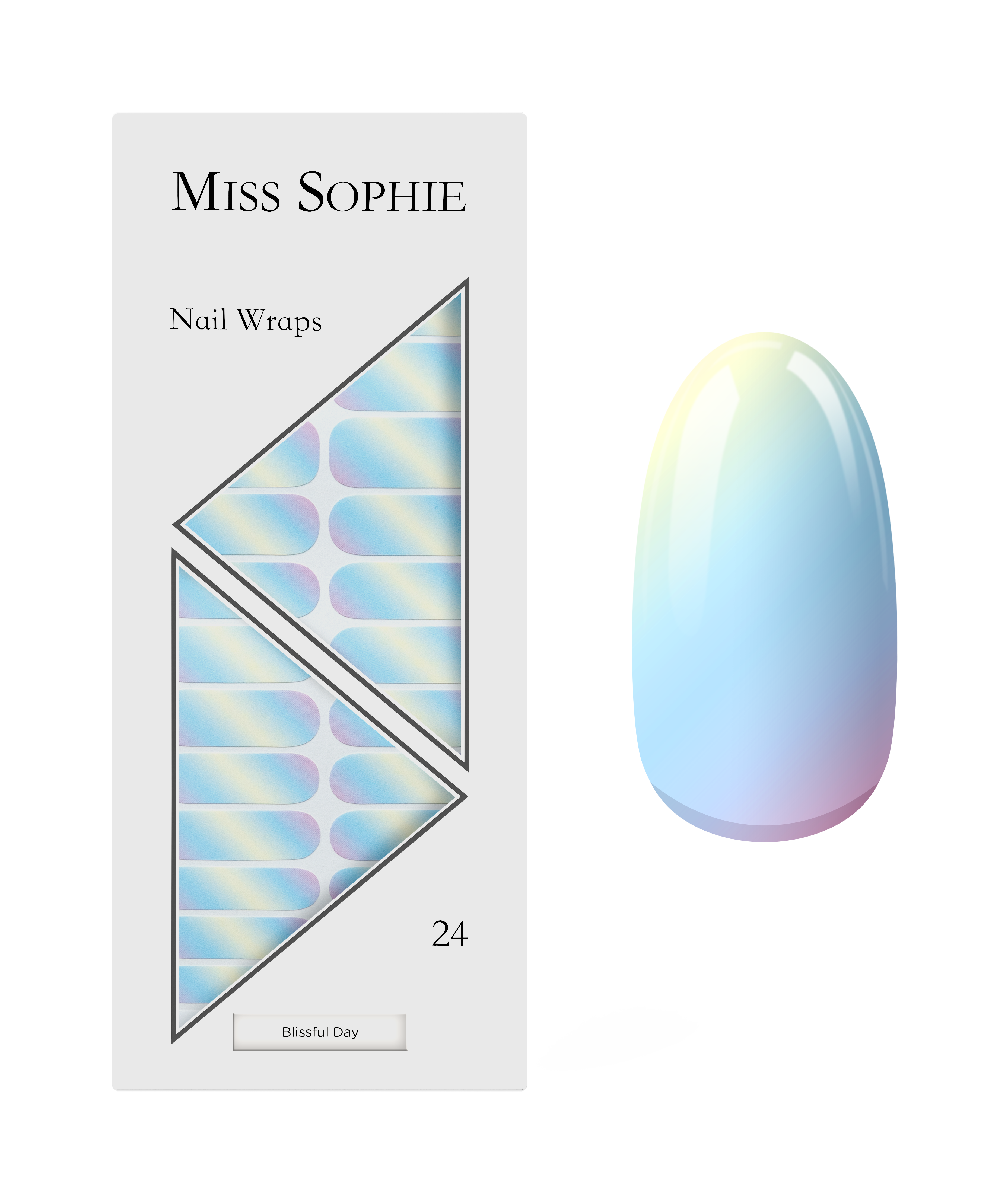 miss-sophie-blissful-day-nail-wraps-regenbogen-farbverlauf image 1