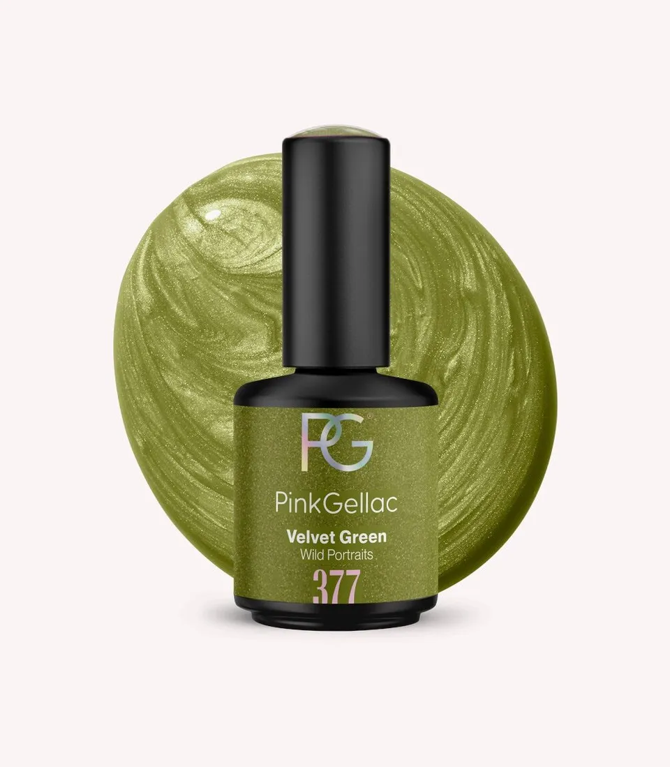 pink-gellac-377-velvet-green-gel-nagellack-gr-n-metallic image 1