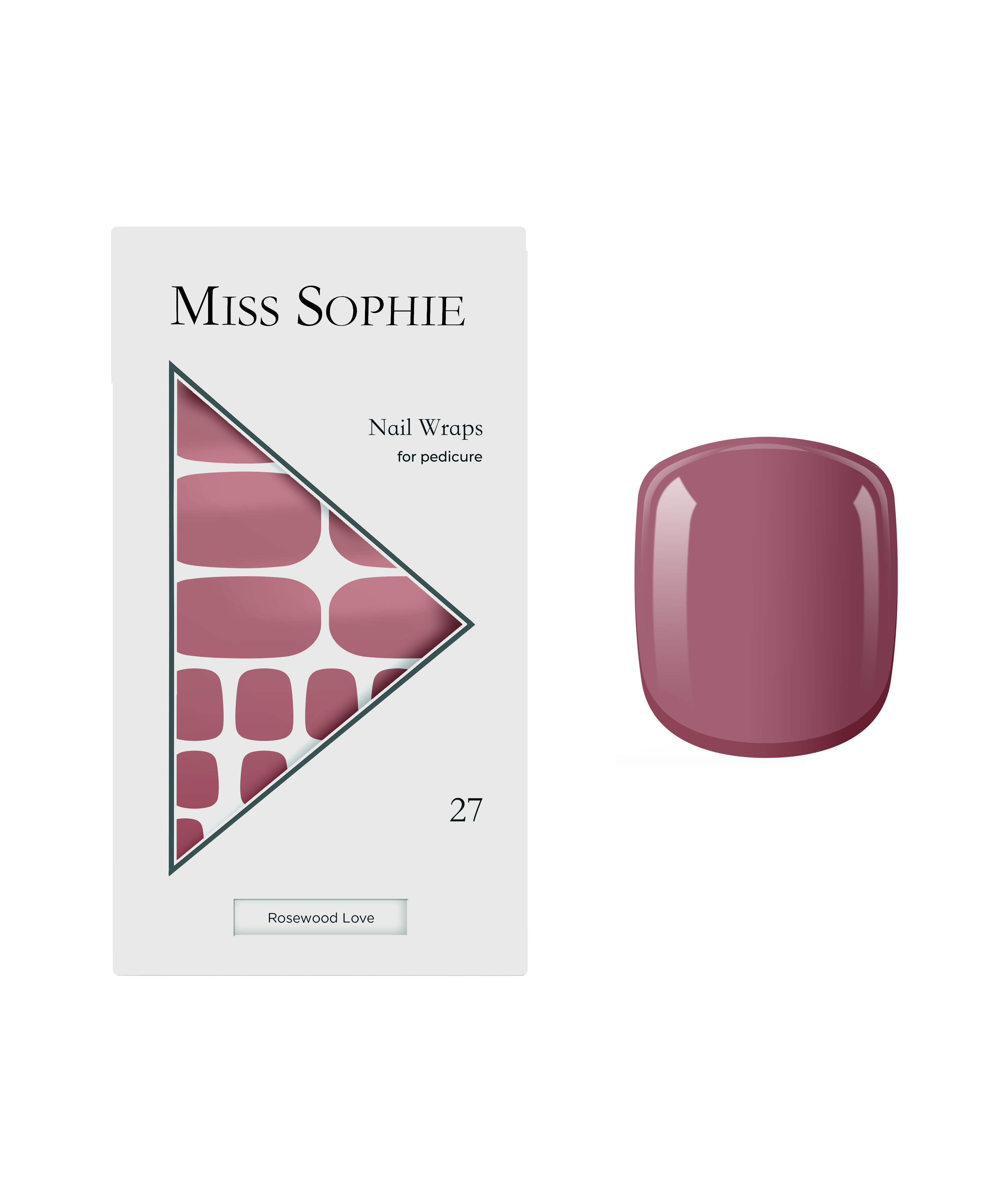miss-sophie-rosewood-love-pedicure-nagelfolien-rosenholz image 1