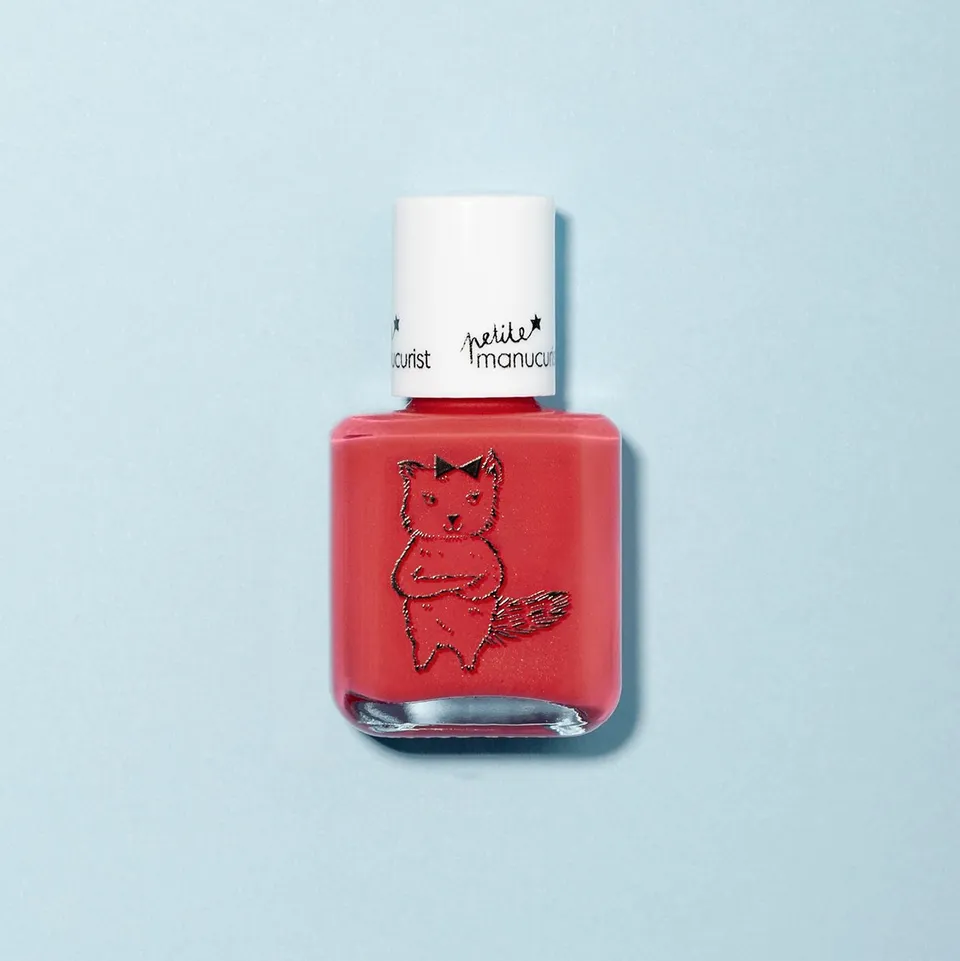 manucurist-kiki-der-kater-kindernagellack-korallenrot image 1