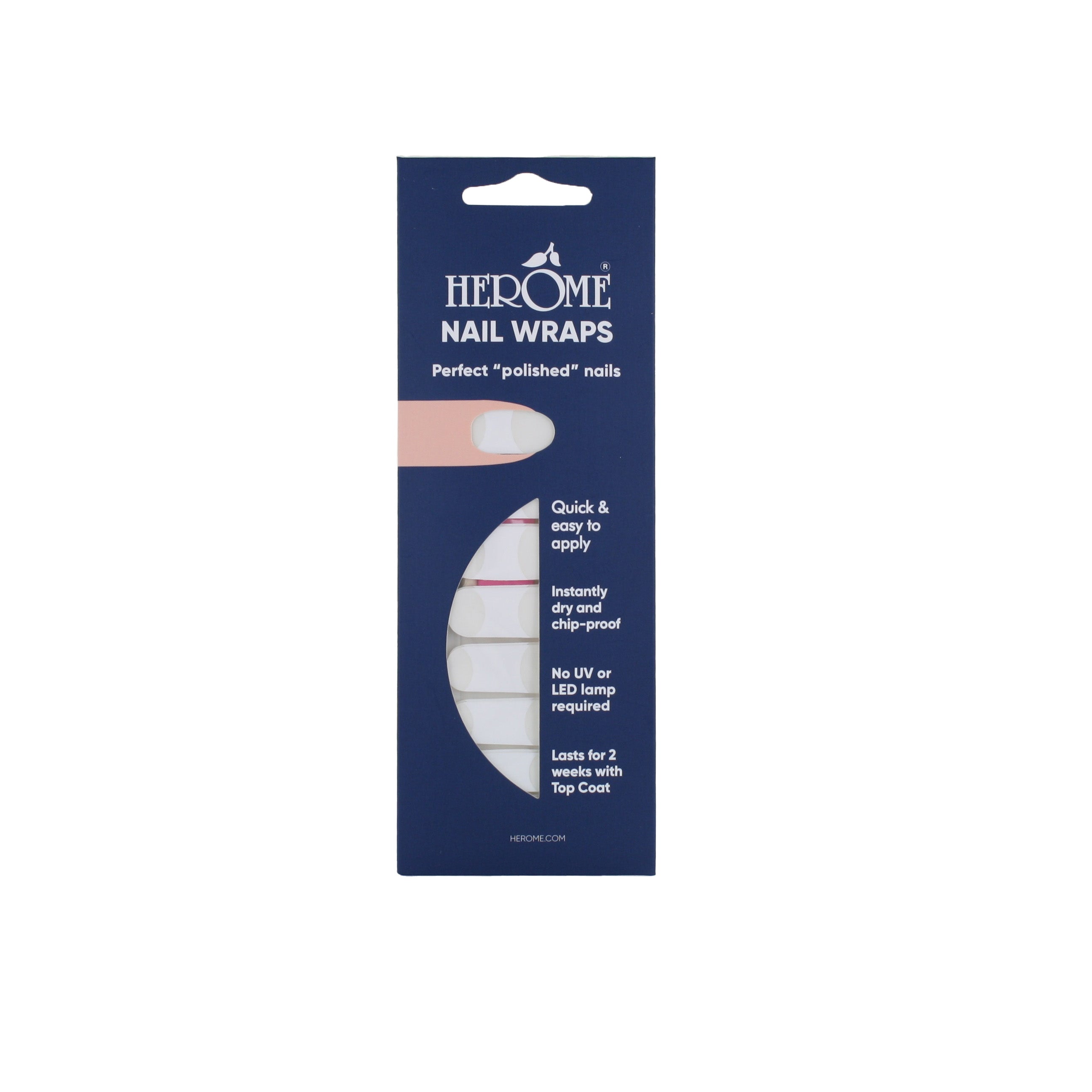 her-me-french-manicure-nail-wraps-transparent image 1