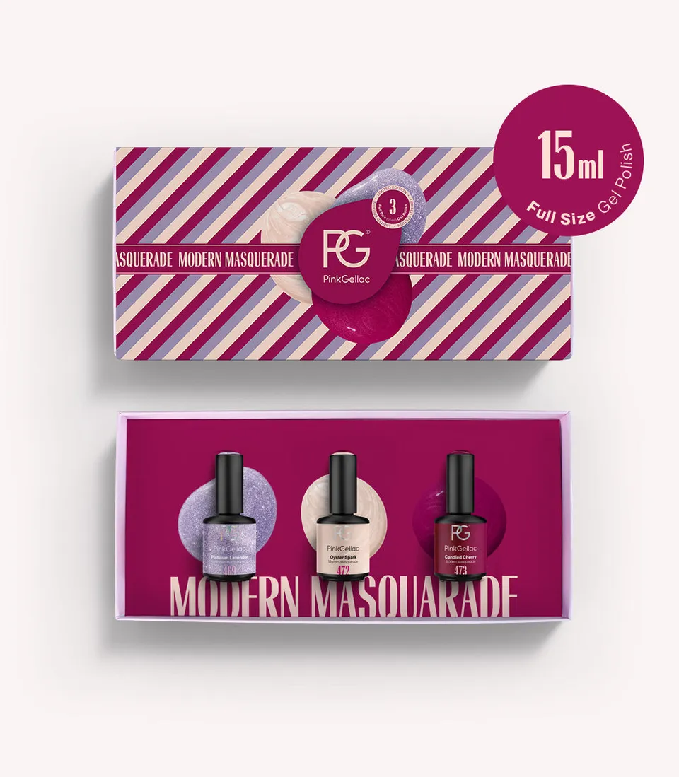pink-gellac-modern-masquerade-favourites-set-gel-nagellack-3er-set image 1