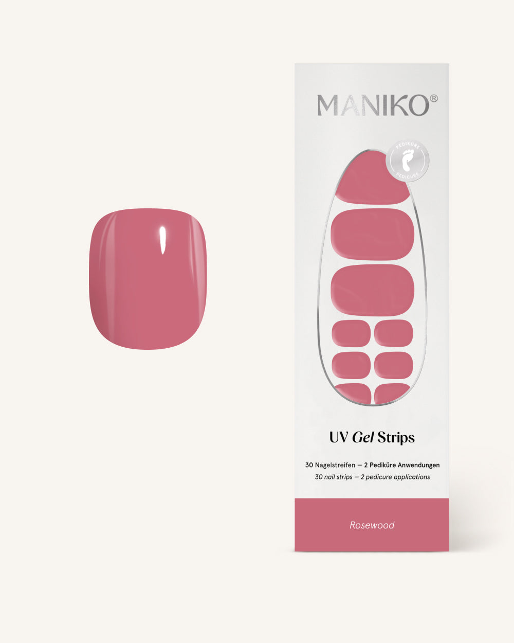 maniko-rosewood-uv-pedi-gel-strips image 1