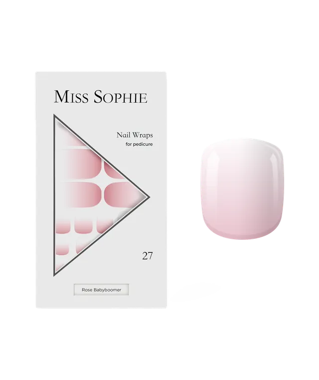 miss-sophie-rose-babyboomer-pedicure-nagelfolien image 1