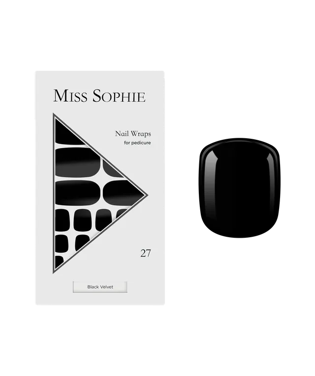 miss-sophie-black-velvet-pedicure-nagelfolien image 1