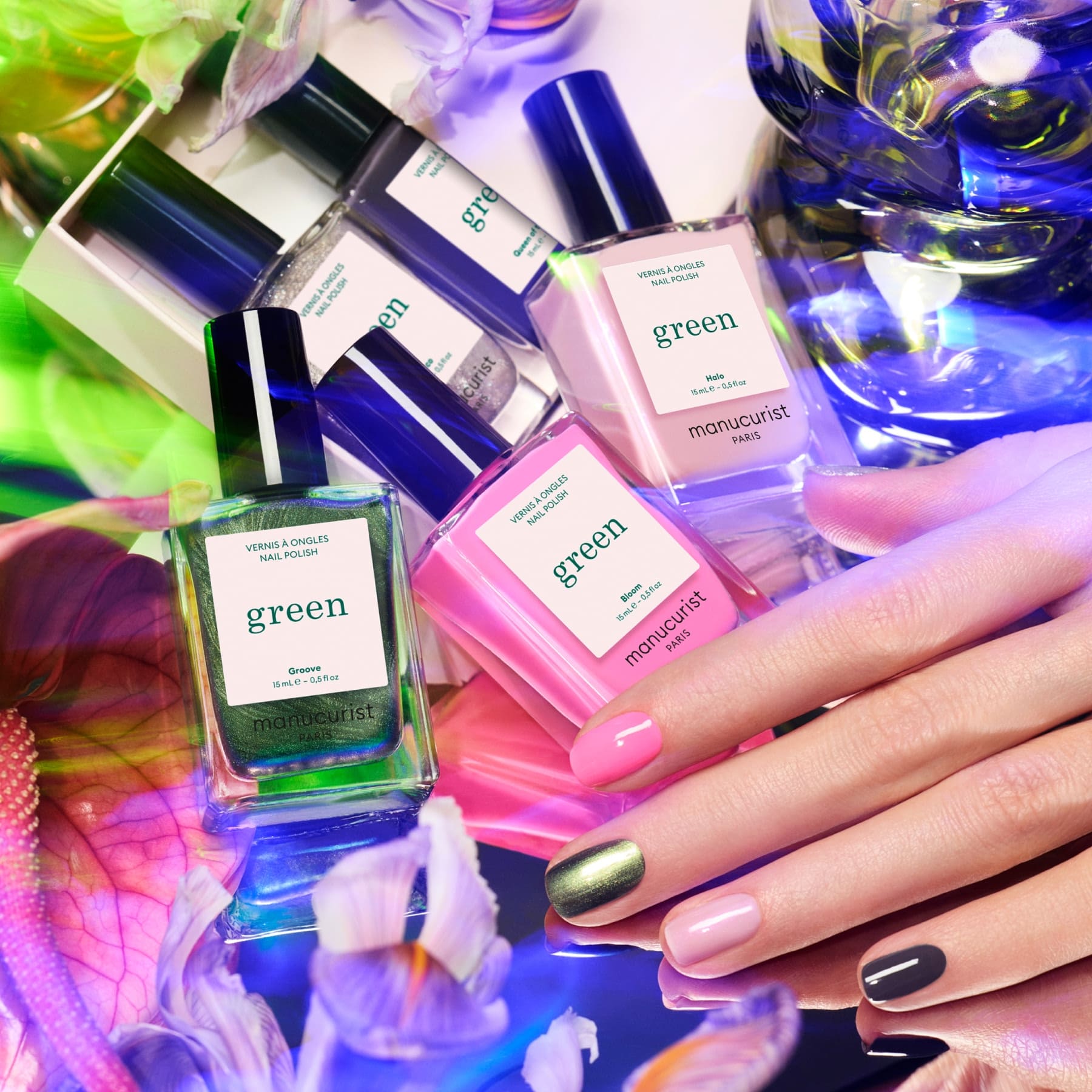manucurist-green-rainbow-collection-nagellack-farbpalette-set image 2