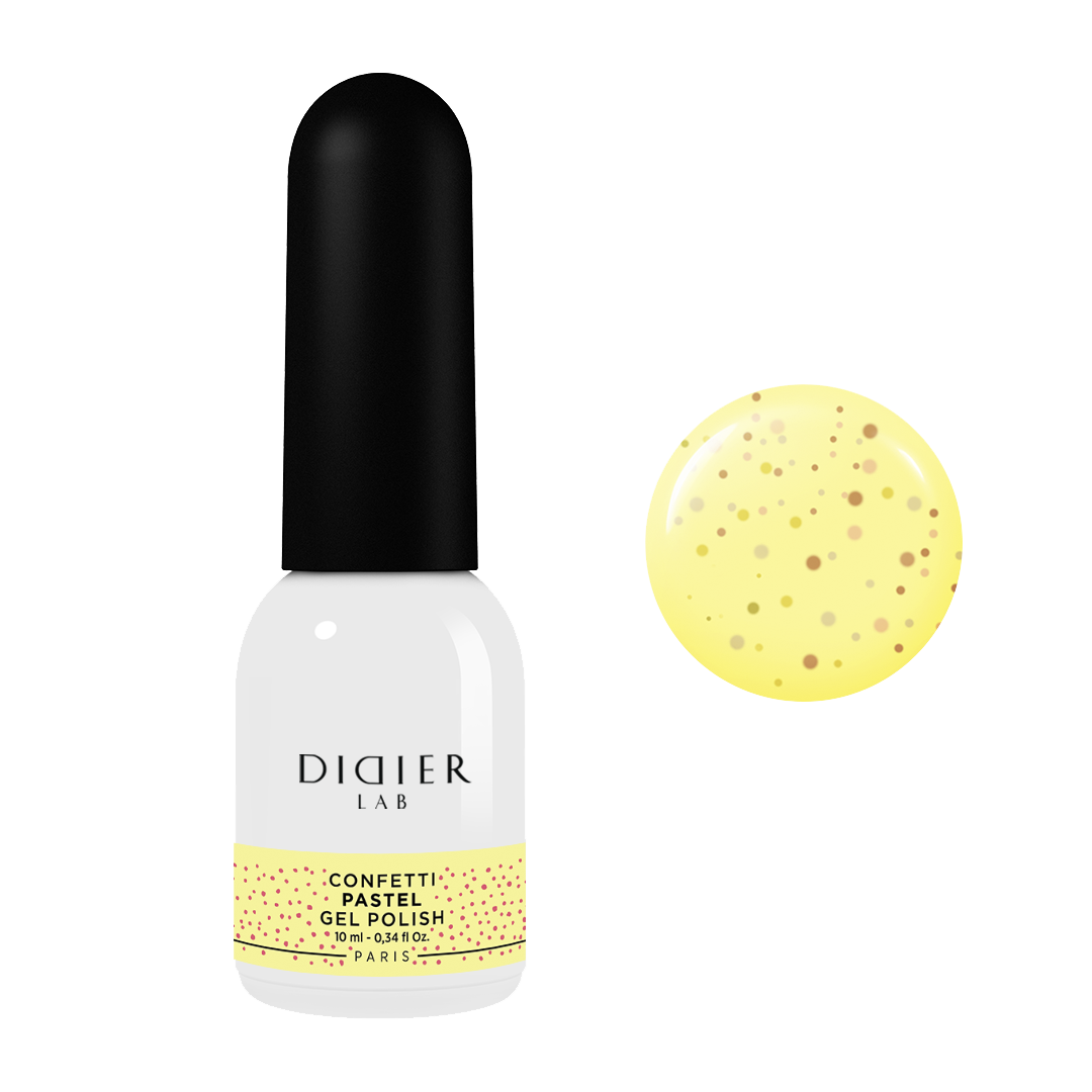 didier-lab-konfetti-uv-nagellack-pastel-gelb-10-ml image 1