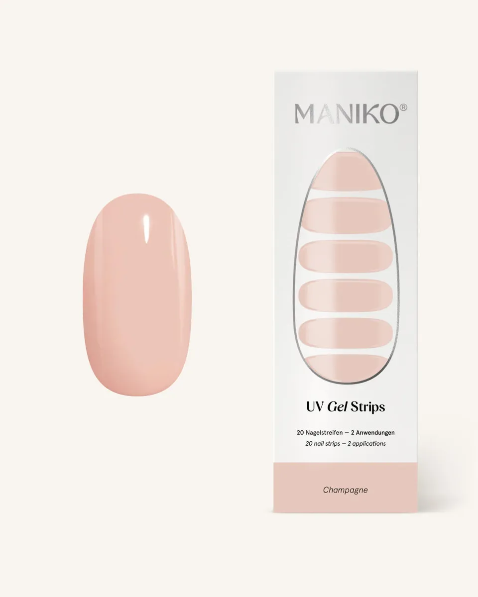 maniko-champagne-uv-gel-strips image 1